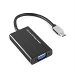 Convert VGA to USB Type C - Black